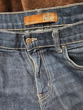 Rustic Dime Classic Dark Blue Denim Jeans